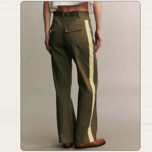 TWP ISA PANTS GREEN - SIZE 4 - Picture 4 of 12